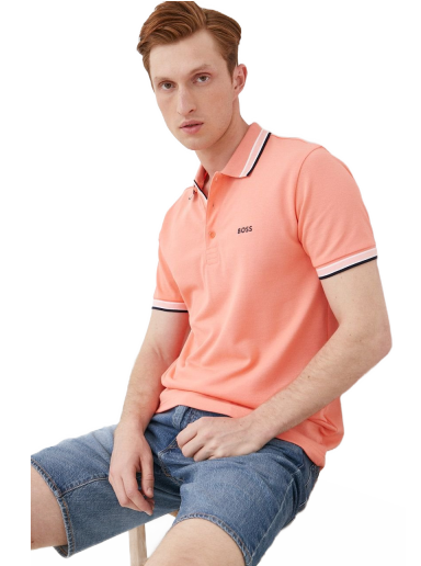 Polo tričko BOSS Polo Shirt Oranžová | 50468983