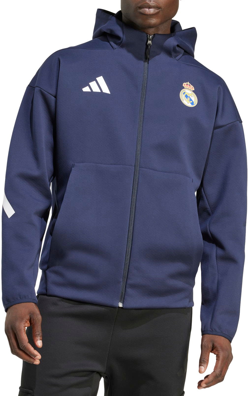 Bunda adidas Originals Real Madrid Anthem Jacket Navy | kc3739, 1