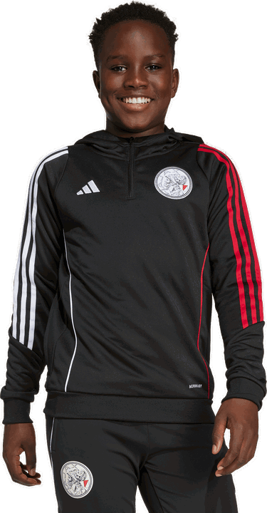 Mikina adidas Originals Ajax Amsterdam Training Hoodie Čierna | jp1766, 4