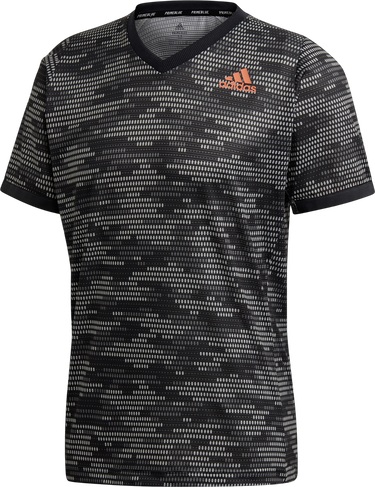 Tričko adidas Originals Freelift Primeblue Short Sleeve Dotted Pattern V-Neck T-Shirt Rôznofarebný | fk0810, 0