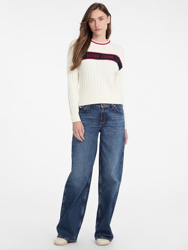 Crewneck Ribbed Sweater