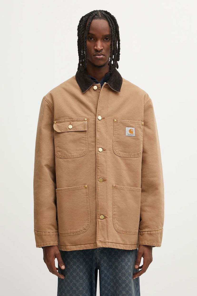 Bunda Carhartt WIP Cotton Transitional OG Chore Coat Béžová | I035613.00S4O