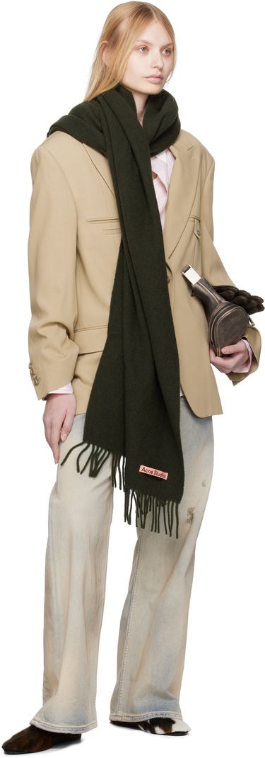 Šál Acne Studios Wool Scarf Žltá | CA0210-, 2