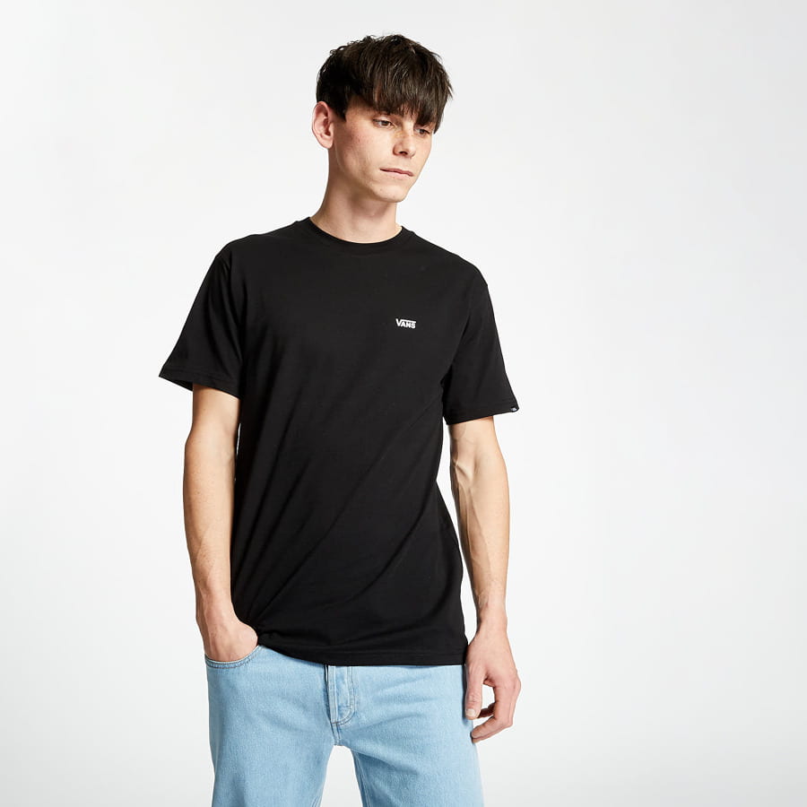 Tričko Vans Left Chest Logo Čierna | vn0a3czey281, 0