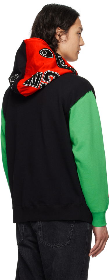 Mikina BAPE Shark Full Zip Hoodie Zelené | 001ZPK701308M, 2