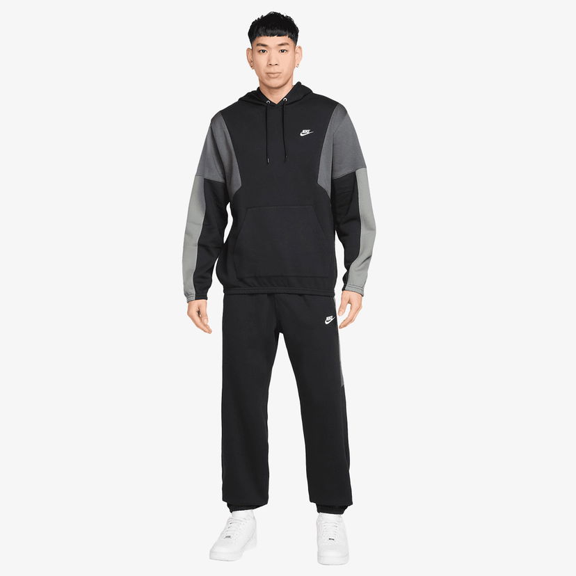 Súprava Nike Men's Nike Club Fleece Hooded Tracksuit Čierna | HV1165-010