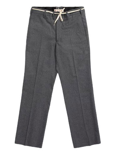 Nohavice Marni Straight Chino Pants Šedá | PUMU0110U0-00N80