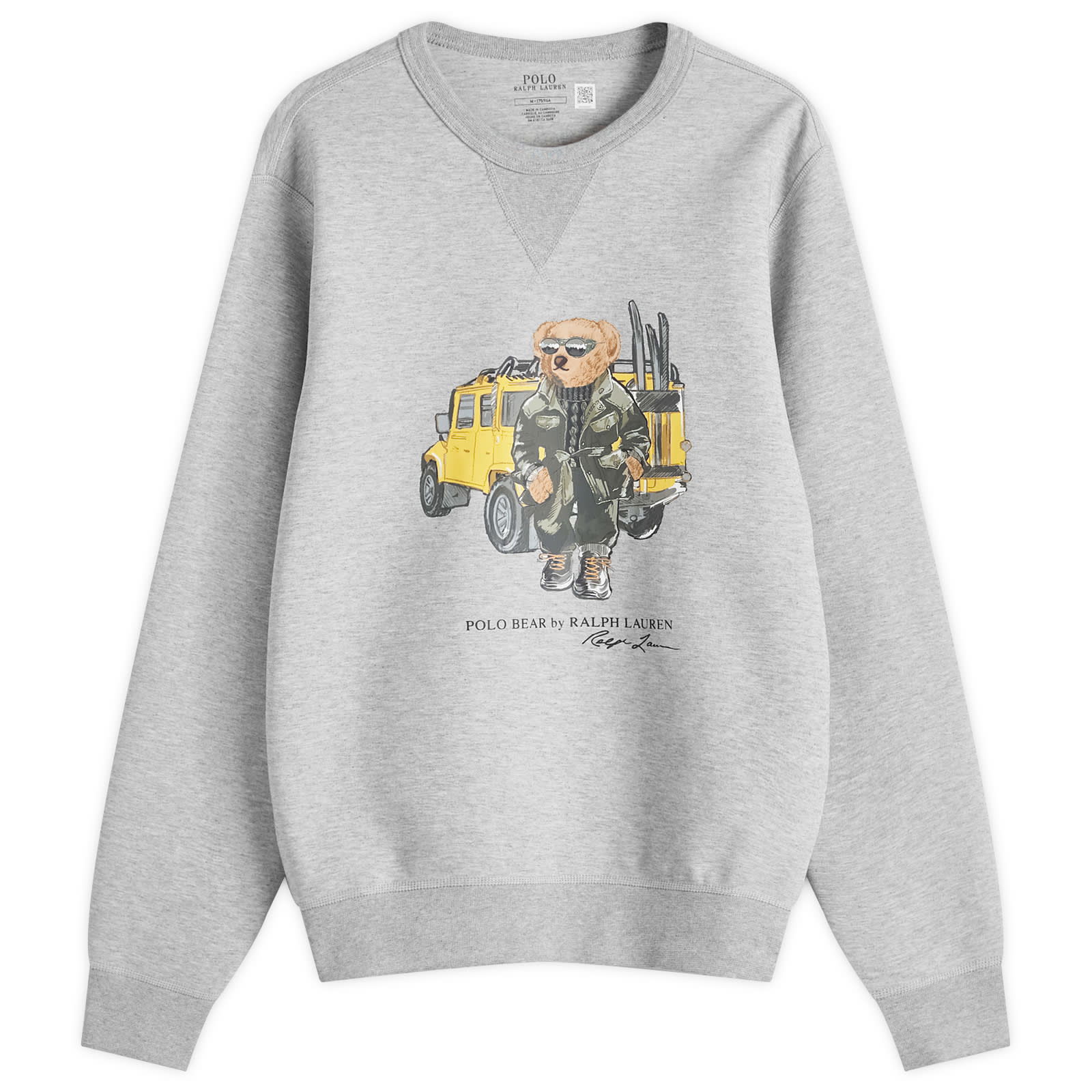 Defender Bear Graphic Sweatshirt