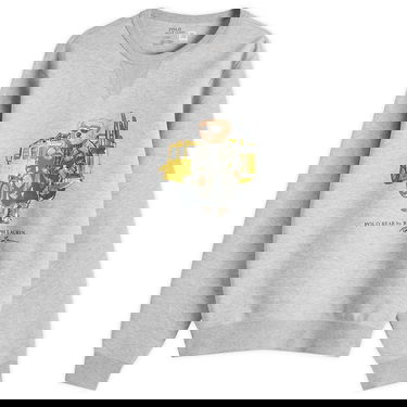 Mikina Polo by Ralph Lauren Defender Bear Graphic Sweatshirt Šedá | 710958195001, 0