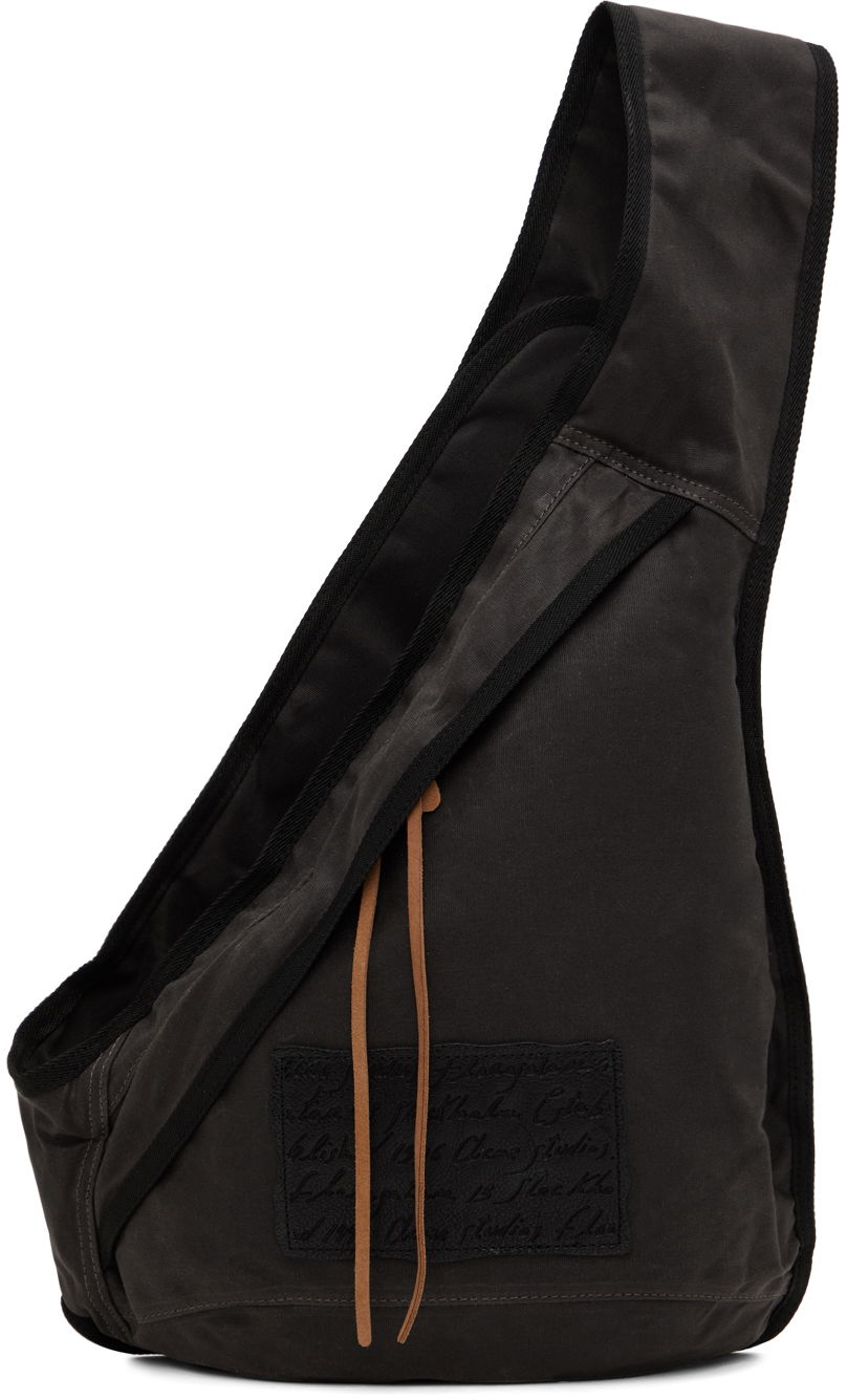 Batoh Acne Studios Gray Sling Čierna | C10182-, 0