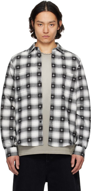 Košeľa AMIRI AMIRI Starburst Flannel Shirt Biela | AMSTFL1012, 0