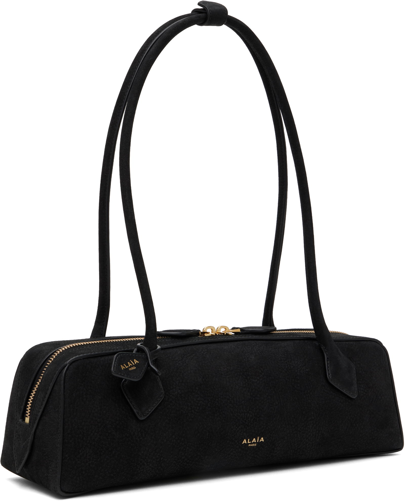'Le Teckel' Medium Suede Bag