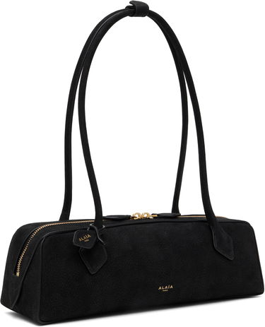 Taška cez rameno Alaïa 'Le Teckel' Medium Suede Bag Hnedá | AA1S06033CA214, 1