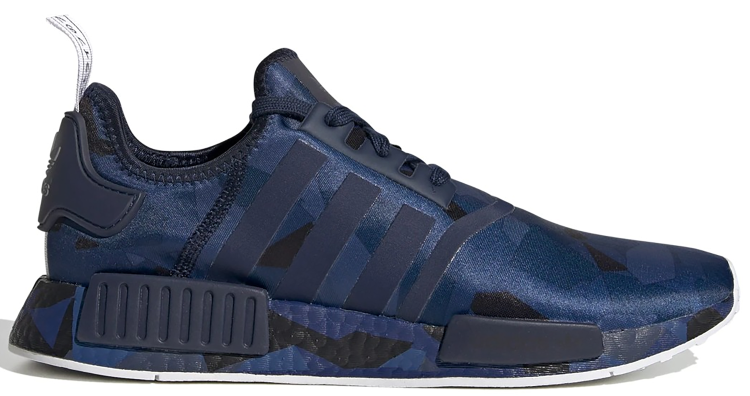 Tenisky a topánky adidas Originals NMD R1 Fractal Camo Collegiate Navy Navy | EF4264, 0