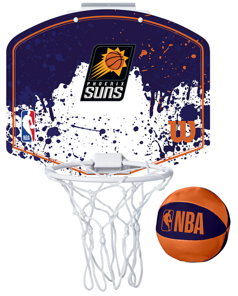 Športový doplnok Wilson Tennis Phoenix Suns NBA Team Mini Hoop Fialová | wtb1302px