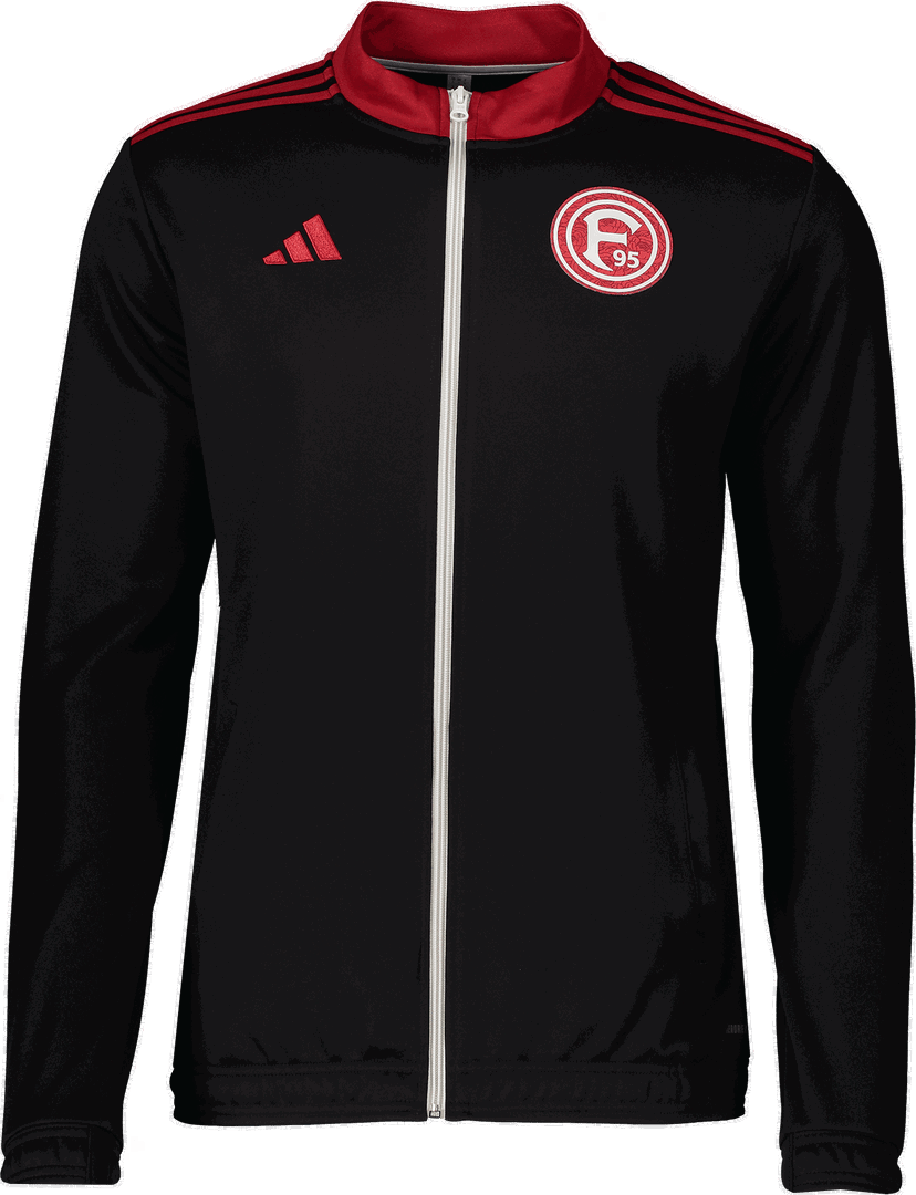Bunda adidas Originals Fortuna Düsseldorf Training Jacket Čierna | 5f95ia0416