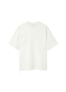 Men's Relaxed Fit T-Shirt with Drawstring Hem