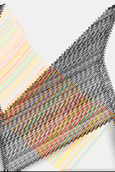 Peňaženka Paul Smith Paul Smith Leather Wallet with Multi-Stripe Trim Čierna | M1A.4832.CMULTI, 2