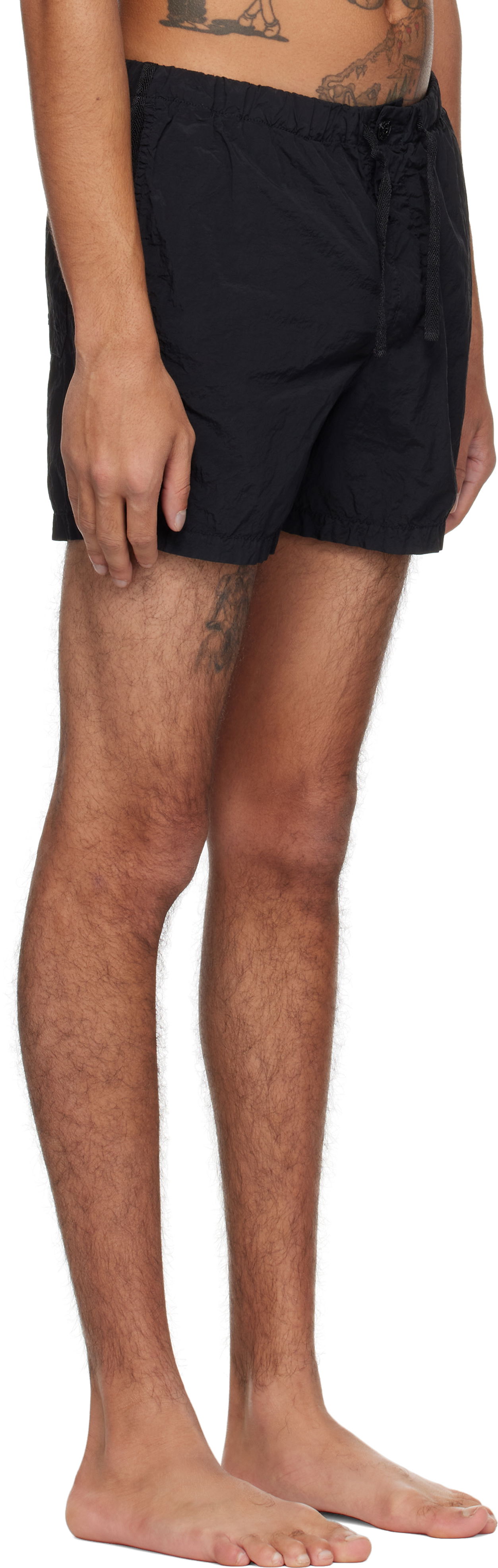 Plavky Stone Island Stone Island Nylon Metal Swim Shorts Čierna | K1S15B100006S0043, 1