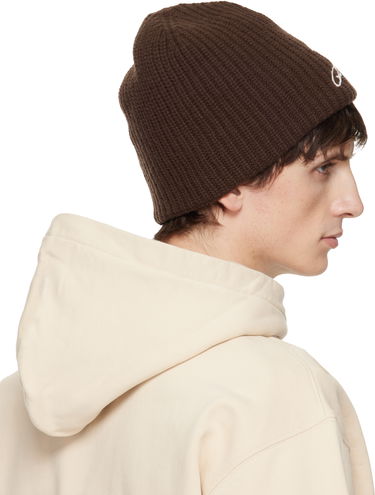 Kulicha Jacquemus 'The Espiral' Rib Knit Beanie Biela | 25HACU00770AK00206, 4