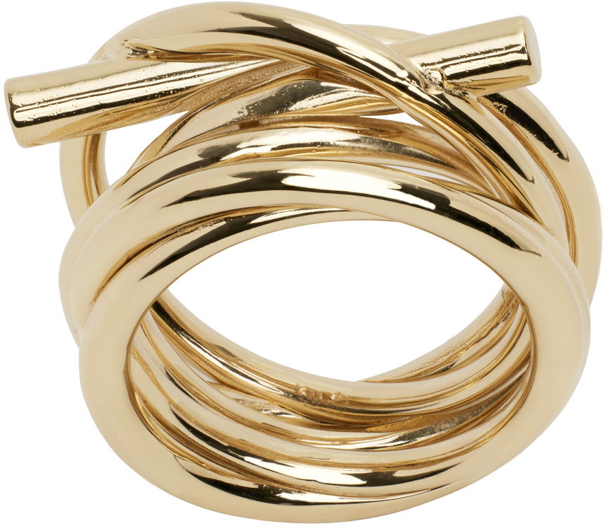 Prsteň FERRAGAMO Ferragamo Gancini Ring Béžová | 751905, 0