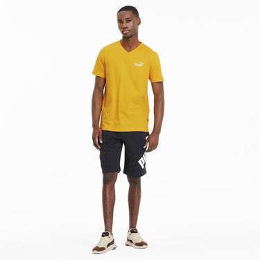 Tričko Puma ESS+ V Neck Tee S Žltá | 852421-25, 2