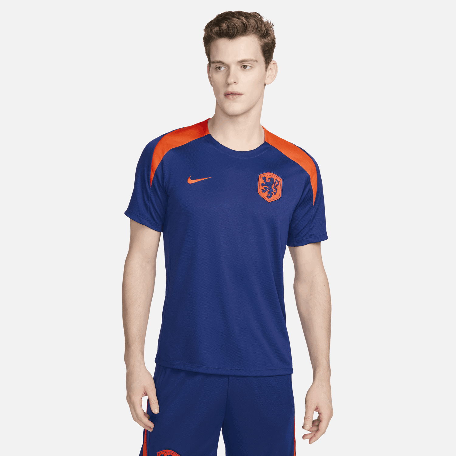 Tričko Nike Dri-FIT Netherlands Strike Navy | FJ2925-455, 0