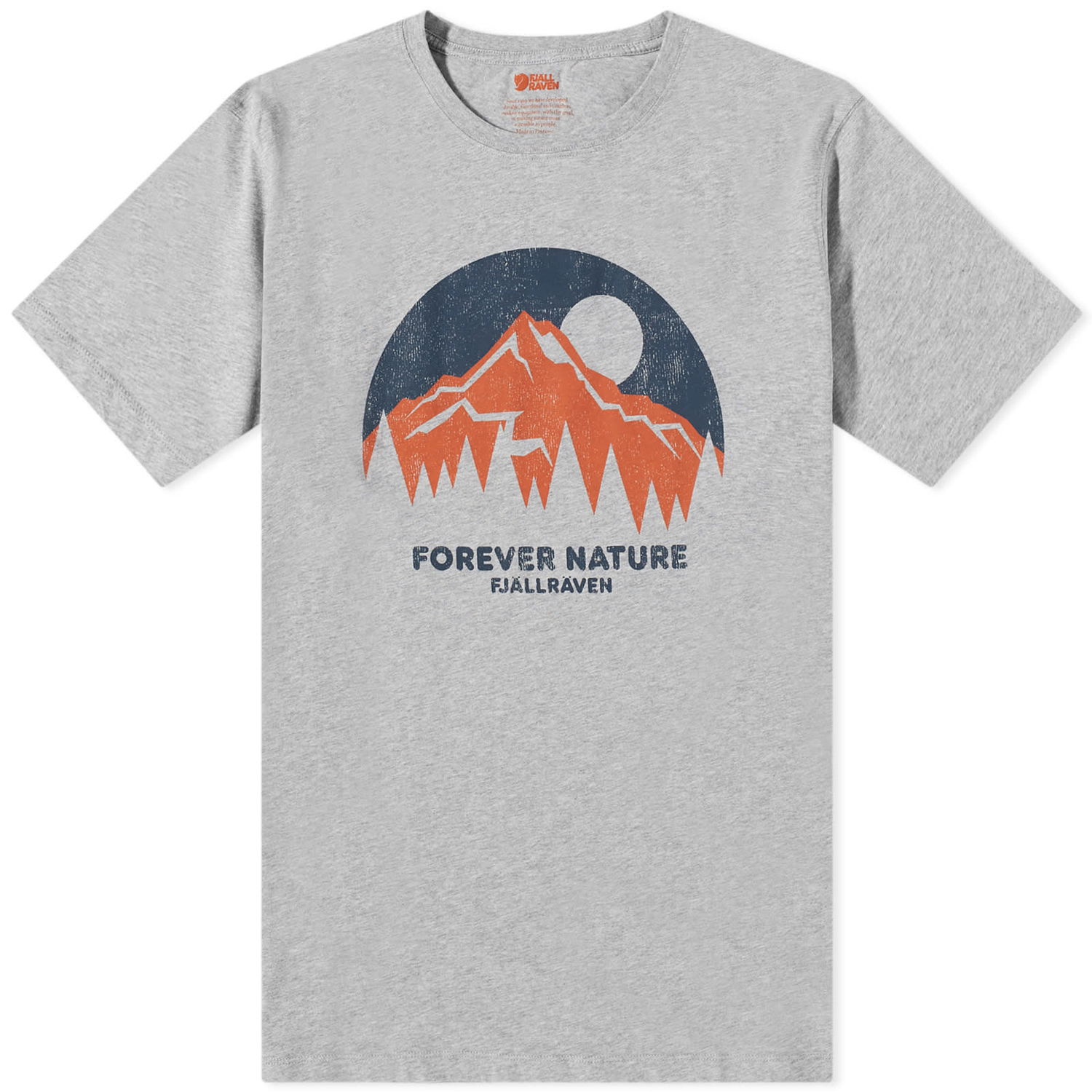 Tričko FJÄLLRÄVEN Nature Tee Šedá | 87053-051, 0