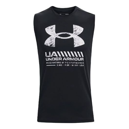 Tielko Under Armour Velocity Graphic Sleeveless Shirt Čierna | 1362303-001