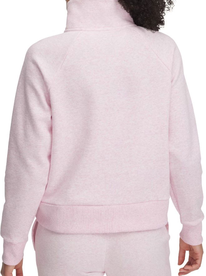 Mikina Under Armour Rival Fleece Half-Zip Sweatshirt Ružová | 1379492-647, 1