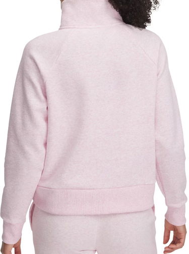 Mikina Under Armour Rival Fleece Half-Zip Sweatshirt Ružová | 1379492-647, 1