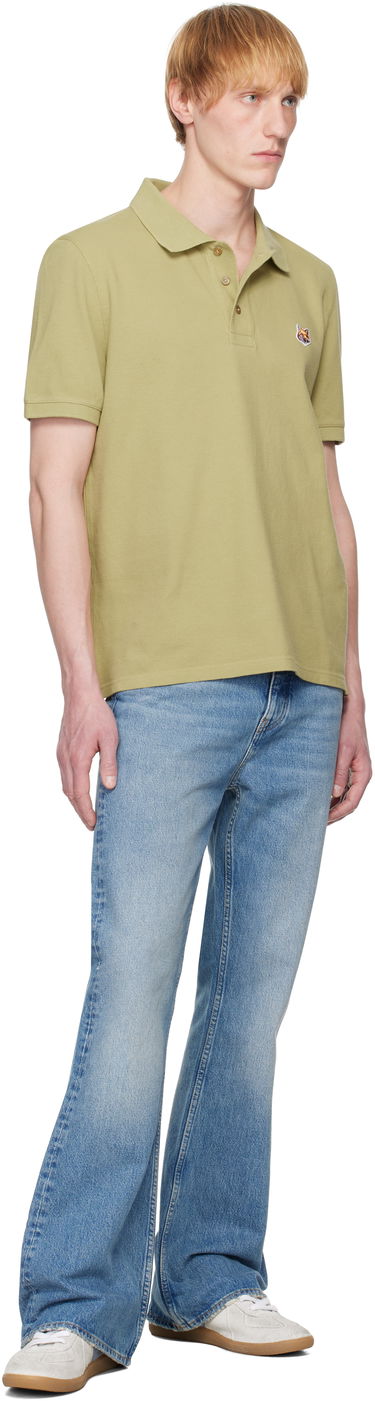 Polo tričko MAISON KITSUNÉ Fox Head Polo Navy | LM00208KJ7002, 3