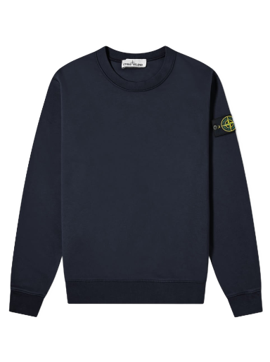 Mikina Stone Island Garment Dyed Crew Sweat Navy | 741563051-V0020