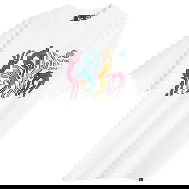 Tričko By Parra Parra La Chambre Nuit Graphic T-Shirt Biela | 53106-WHT, 0