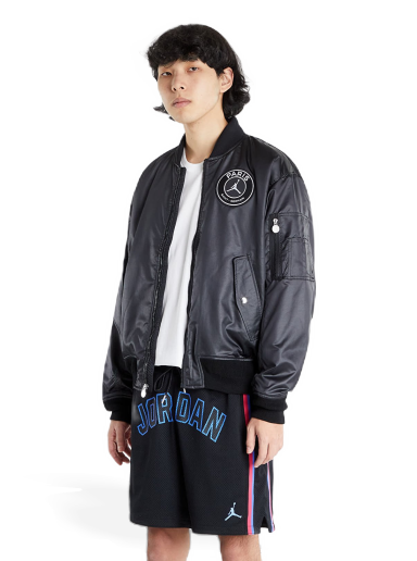 Bomber bunda Jordan Paris Saint-Germain MA-1 Jacket Čierna | DB6492-010