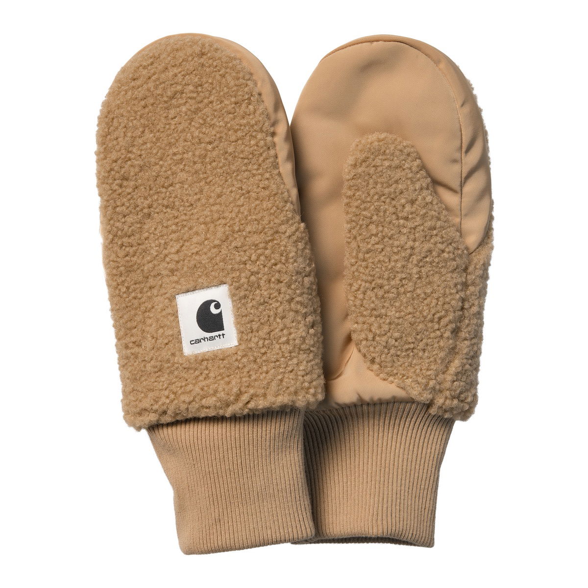 Rukavice Carhartt WIP Orla Fleece Mittens Hnedá | I033850_9, 1