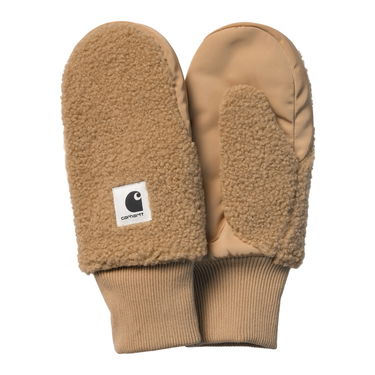 Rukavice Carhartt WIP Orla Fleece Mittens Hnedá | I033850_9, 1