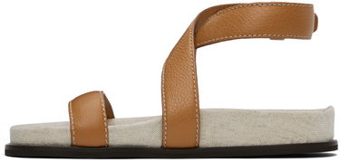 Šaty TOTEME TOTEME 'The Leather Chunky' Sandals Hnedá | 242-WAS2047-LE0031, 2
