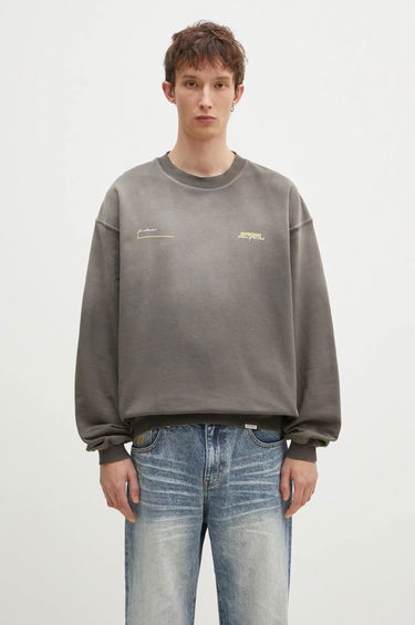 Mikina Represent Clo Represent Patron Of The Club Graphic Print Sweatshirt Šedá | MLM4272.16, 0
