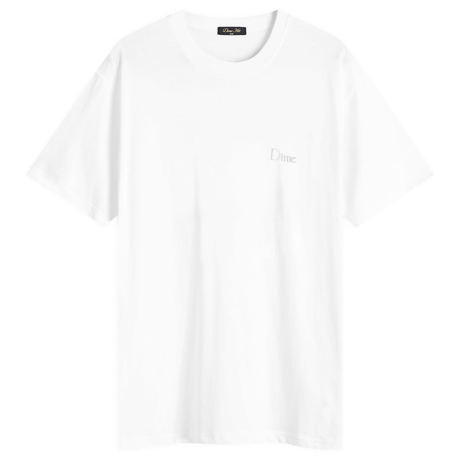 Tričko Dime Dime Classic Small Logo T-Shirt, Size Large Biela | DIMESP2550WHT, 0