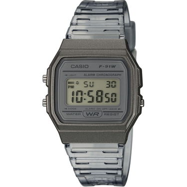 Hodinky CASIO Collection Metalická | F-91WS-8EF, 1