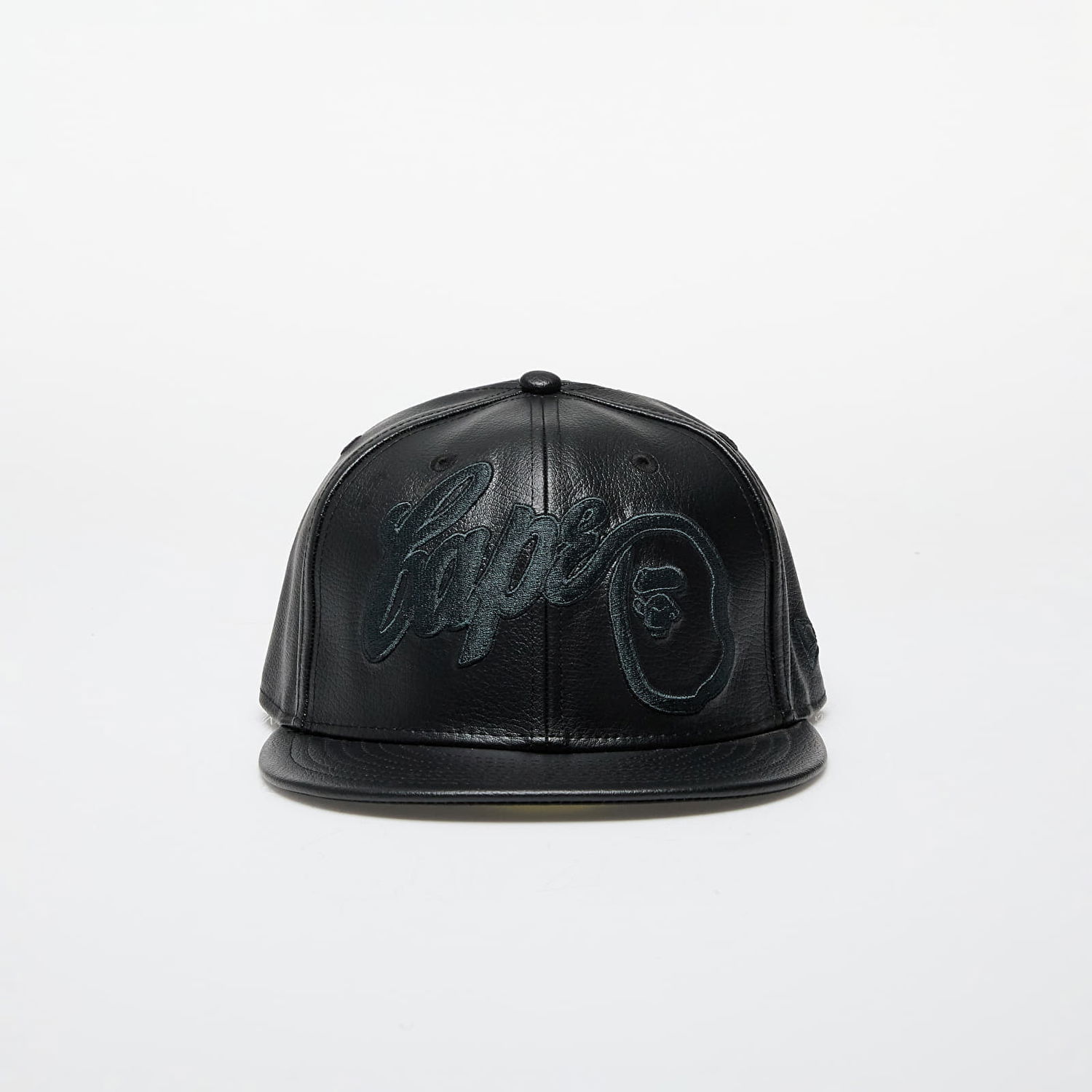 Šiltovka BAPE New Era x 59Fifty Leather Cap M Black Čierna | 001CPK831901C BLK, 0