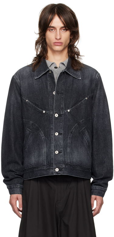 Bunda sage NATION SAGE NATION Jiji Denim Jacket Čierna | S084 DENIM JIJI JACKET, 0