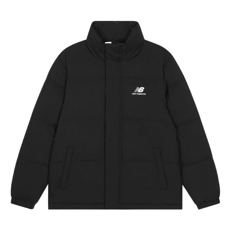 Prešívaná bunda New Balance Essential Logo Puffer Jacket Čierna | AMJ23345-BK, 0