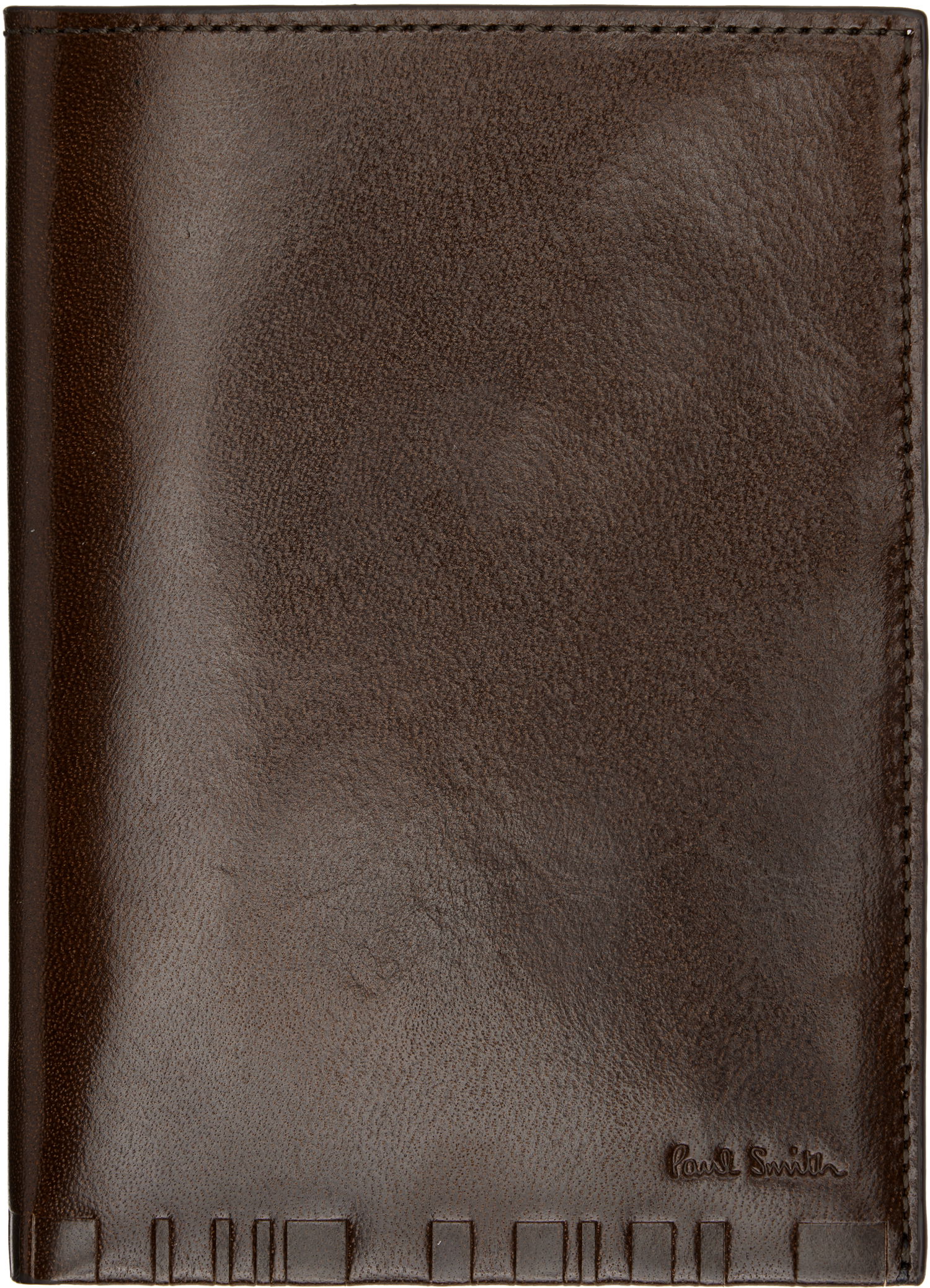 Peňaženka Paul Smith Paul Smith Shadow Stripe Leather Passport Holder Hnedá | M1A-8114-PSTFOE-63, 0