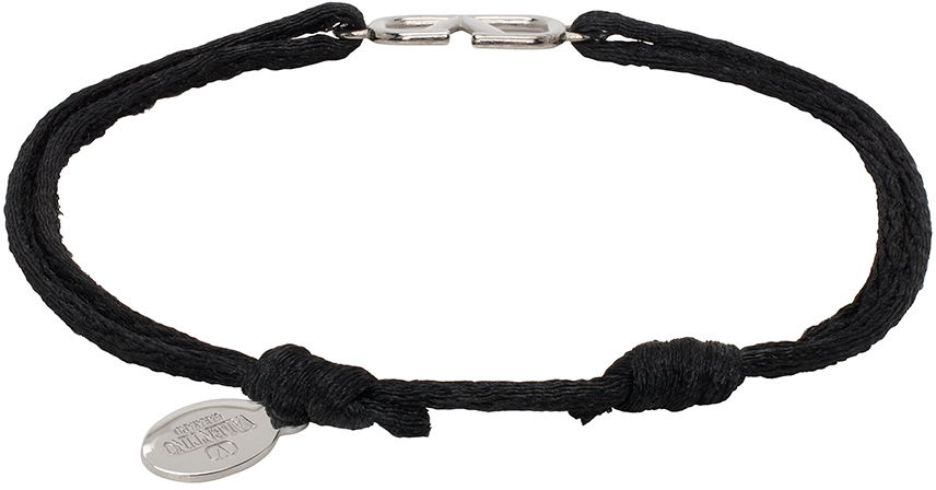 Náramok Valentino Garavani VLogo Bracelet Čierna | 4Y2J0M96DTK, 1