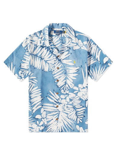 Košeľa Polo by Ralph Lauren Palm Batik Vacation Tyrkysová | 710903848001