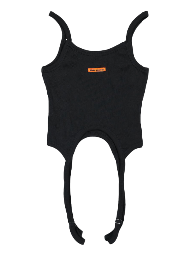 Tielko HERON PRESTON Hooks Tank Top Čierna | HWAC005F22JER0011000