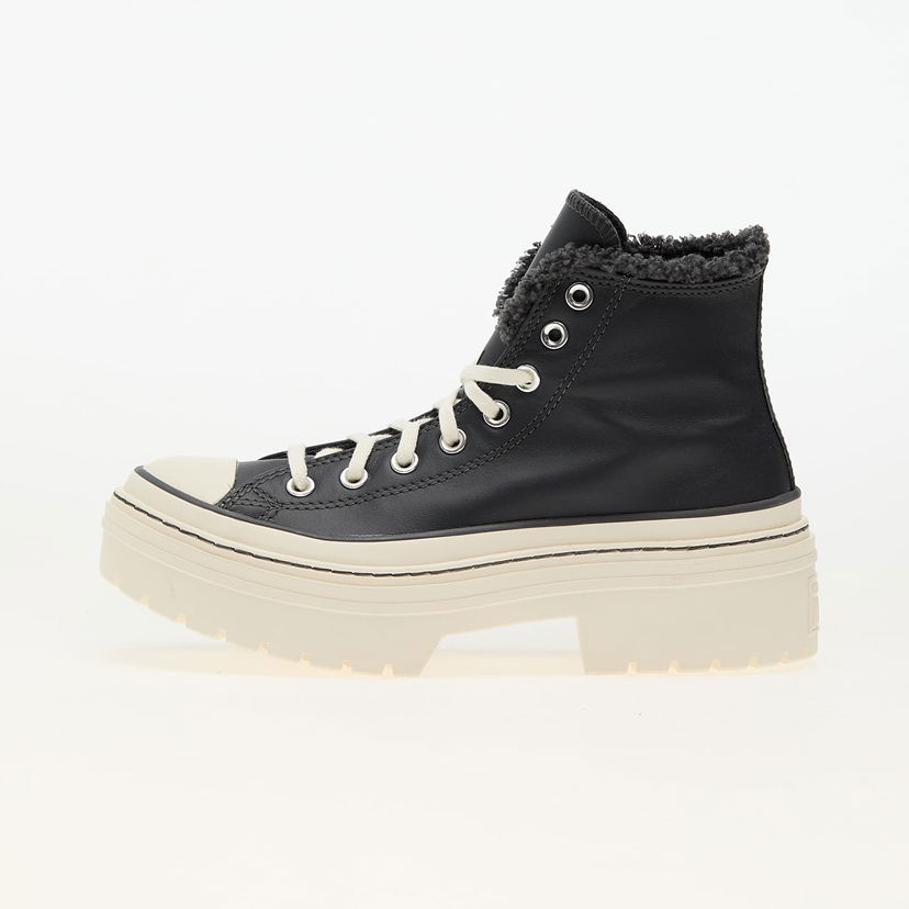 Tenisky a topánky Converse Chuck Taylor All Star Lugged Heel Sherpa Vamp Čierna | A10152C