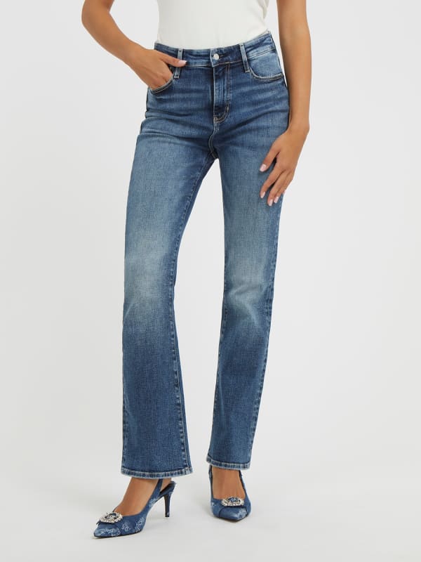 High Rise Flare Denim